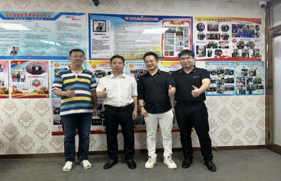 研究院一行走访张显彪劳模创新工作室、游辉宝创新劳模工作室