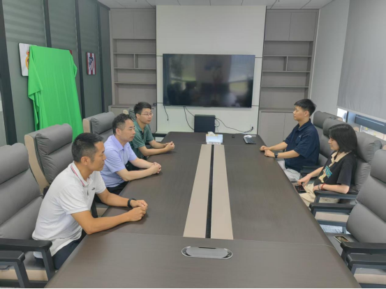 唐重振教授赴广西聿建信息科技有限公司开展 产学研合作调研