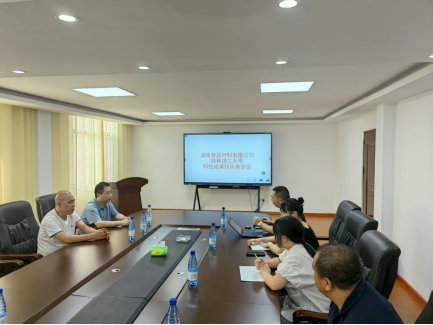 湖南智辰材料有限公司开展桂林理工大学科技成果转化座谈会